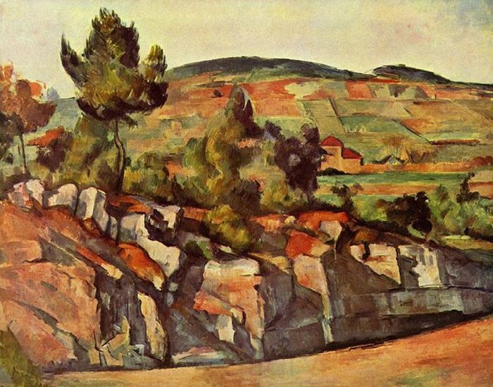 Paul Cezanne Berge in der Provence Spain oil painting art
